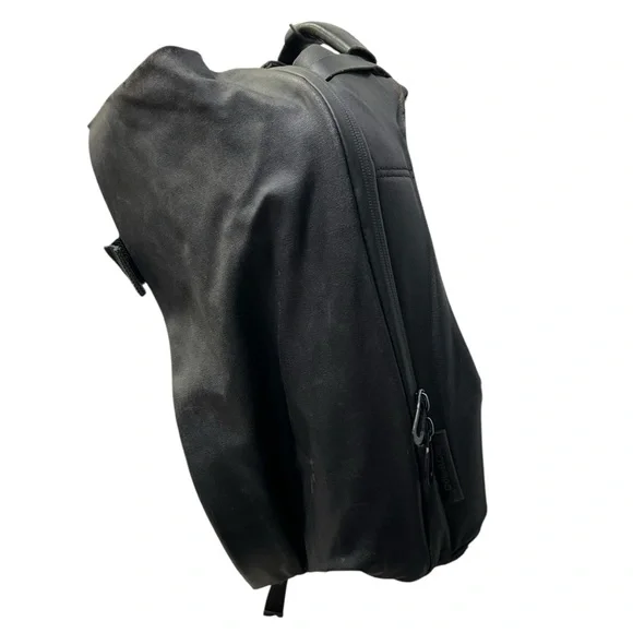 🎒 Côte&Ciel Black Tech Backpack Architectural Laptop Bag Minimalist